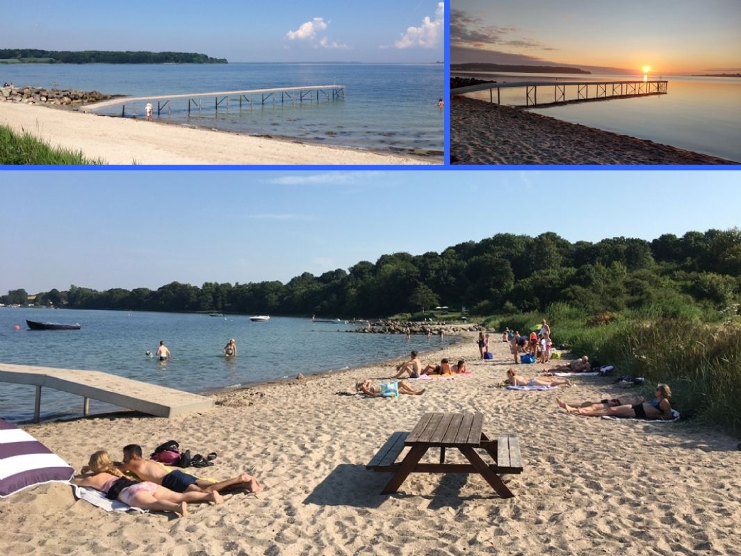 Familievenligt. Yderst velplejet. Idyllisk og brnevenligt omrde. Tt p strand, pool & legepladser. Stort natursknt plneomrde direkte foran terrassen !455