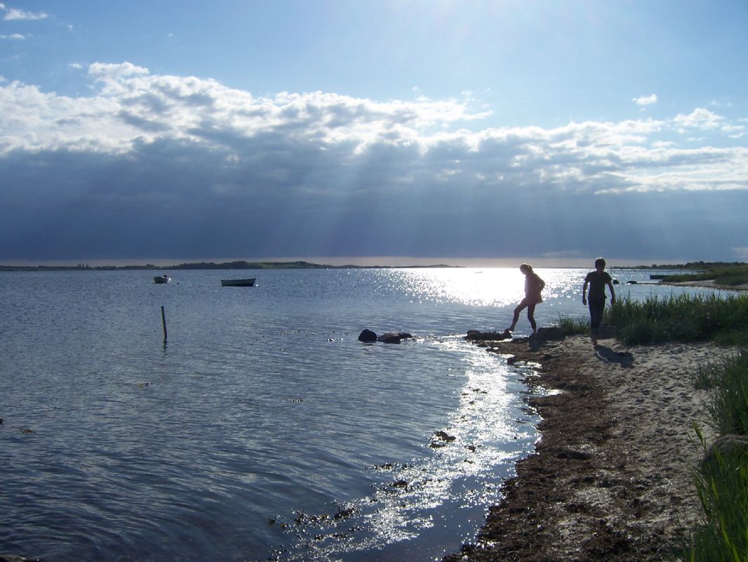 Nyt og lyst sommerhus til 8 personer ved Helns Bugt, Fyn med panoramaudsigt til havet776